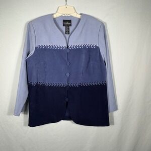 Vintage Positive Attitude Women's sz 16 Petite Top